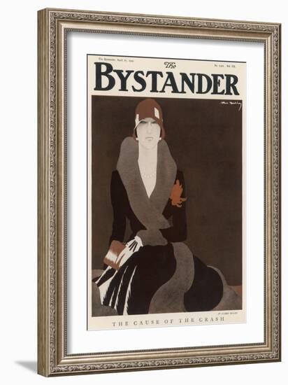 Front Cover Illustration Showing a Sophisticated Lady Dressed in Late 1920s Fashion-null-Framed Premium Giclee Print