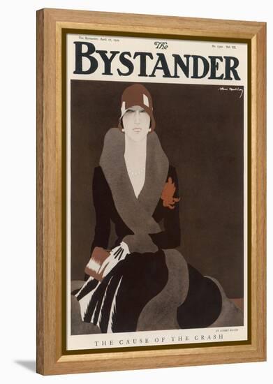 Front Cover Illustration Showing a Sophisticated Lady Dressed in Late 1920s Fashion-null-Framed Stretched Canvas