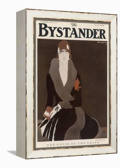 Front Cover Illustration Showing a Sophisticated Lady Dressed in Late 1920s Fashion-null-Framed Stretched Canvas