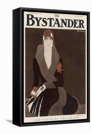 Front Cover Illustration Showing a Sophisticated Lady Dressed in Late 1920s Fashion-null-Framed Stretched Canvas