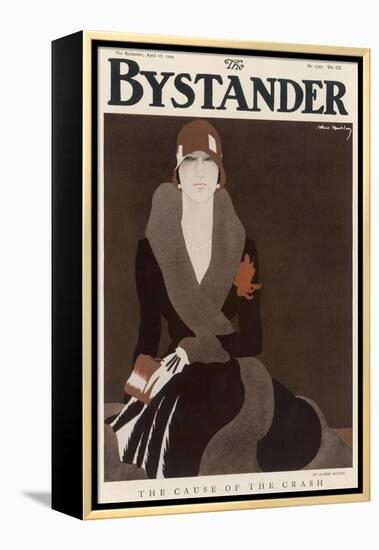 Front Cover Illustration Showing a Sophisticated Lady Dressed in Late 1920s Fashion-null-Framed Stretched Canvas