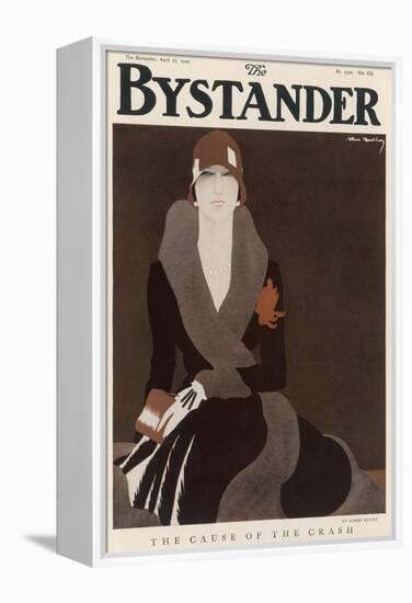 Front Cover Illustration Showing a Sophisticated Lady Dressed in Late 1920s Fashion-null-Framed Stretched Canvas