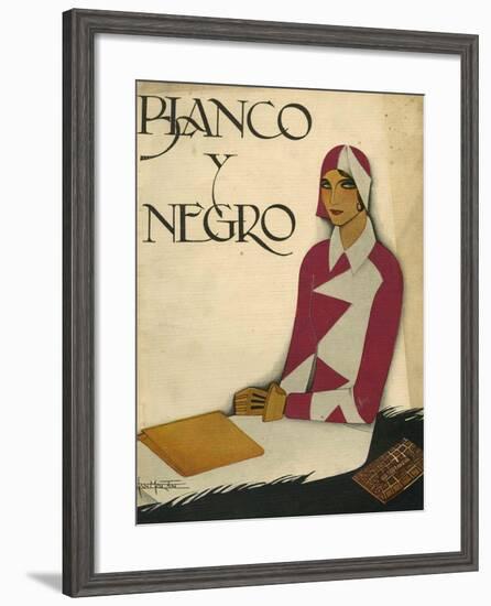 Front Cover of 'Blanco Y Negro', 1930-null-Framed Giclee Print