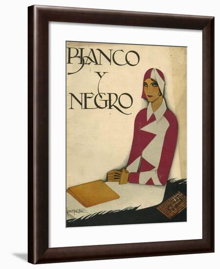 Front Cover of 'Blanco Y Negro', 1930-null-Framed Giclee Print