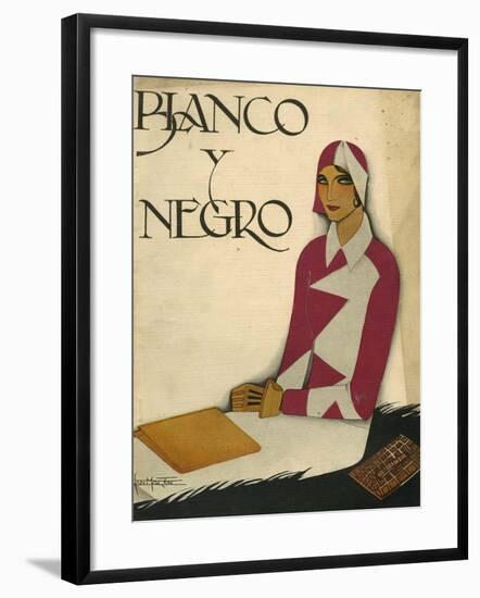 Front Cover of 'Blanco Y Negro', 1930-null-Framed Giclee Print