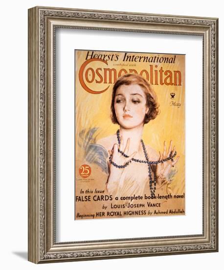 Front Cover of Cosmopolitan Magazine, May 1934-Harrison Fisher-Framed Giclee Print