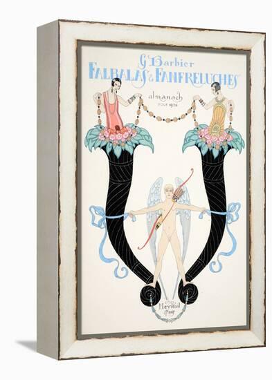 Front Cover of 'Falbalas and Fanfreluches, Almanach des Modes Présentes, Passées et Futures', 1926-Georges Barbier-Framed Premier Image Canvas