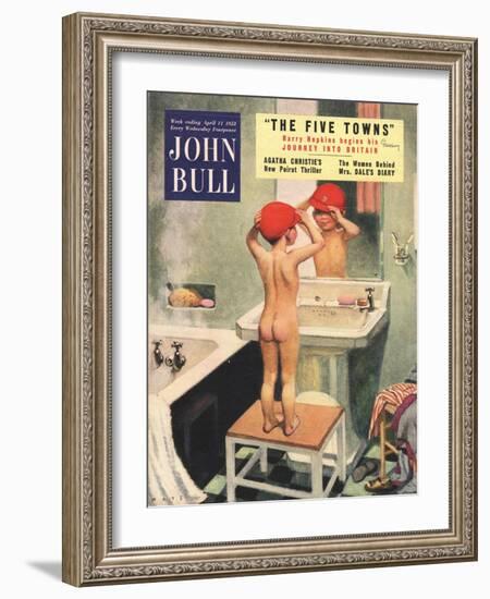 Front Cover of 'John Bull', April 1953-null-Framed Giclee Print