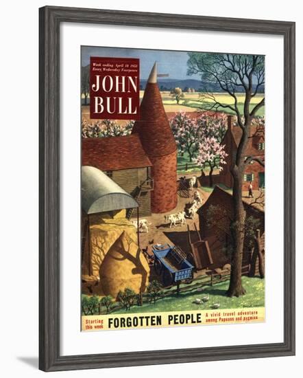 Front Cover of 'John Bull', April 1953-null-Framed Giclee Print