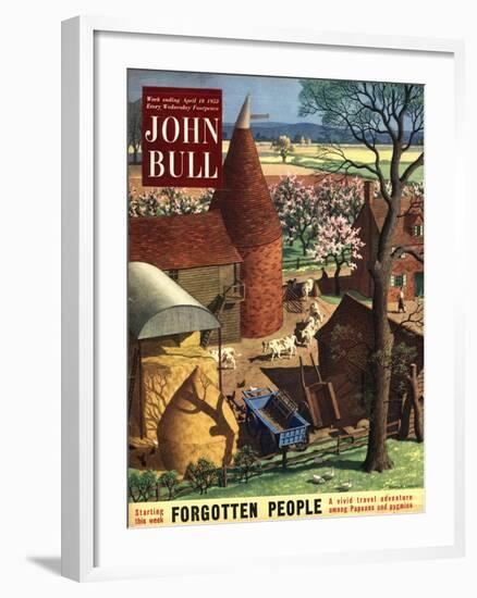 Front Cover of 'John Bull', April 1953-null-Framed Giclee Print