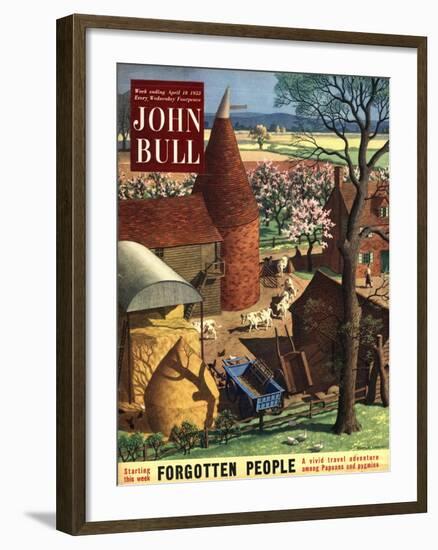 Front Cover of 'John Bull', April 1953-null-Framed Giclee Print