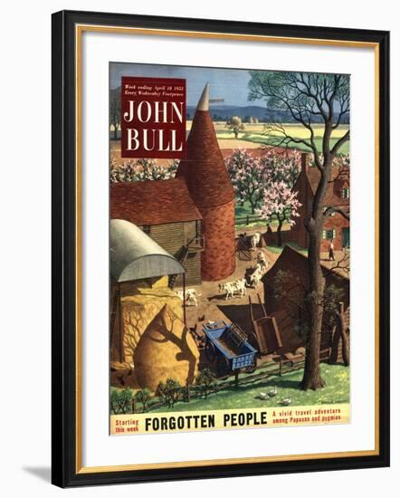 Front Cover of 'John Bull', April 1953-null-Framed Giclee Print