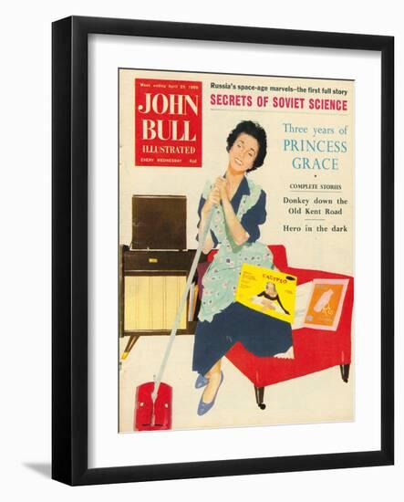 Front Cover of 'John Bull', April 1959-null-Framed Giclee Print