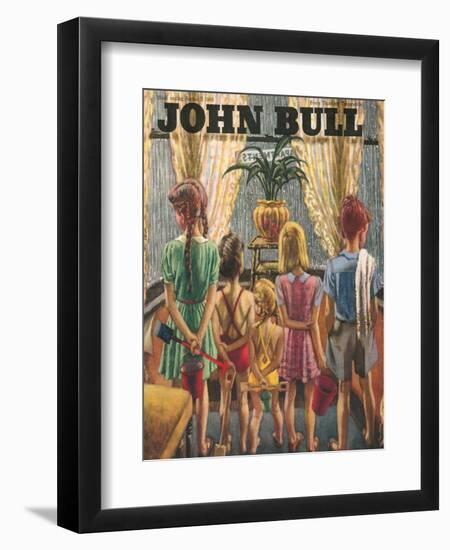 Front Cover of 'John Bull', August 1946-null-Framed Giclee Print