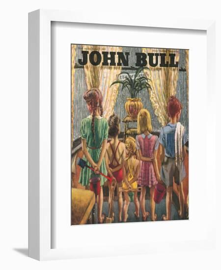 Front Cover of 'John Bull', August 1946-null-Framed Giclee Print