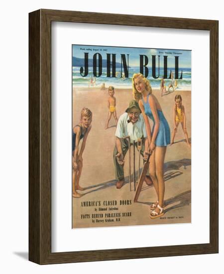 Front Cover of 'John Bull', August 1947-null-Framed Giclee Print