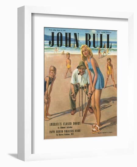 Front Cover of 'John Bull', August 1947-null-Framed Giclee Print