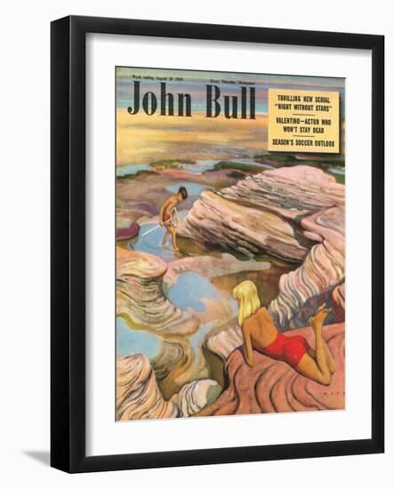 Front Cover of 'John Bull', August 1949-null-Framed Giclee Print