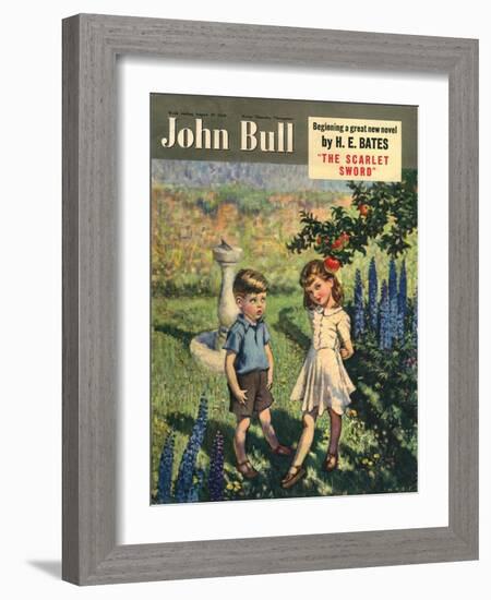 Front Cover of 'John Bull', August 1950-null-Framed Giclee Print