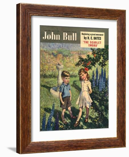 Front Cover of 'John Bull', August 1950-null-Framed Giclee Print