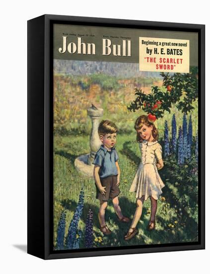 Front Cover of 'John Bull', August 1950-null-Framed Premier Image Canvas