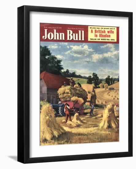 Front Cover of 'John Bull', August 1951-null-Framed Giclee Print