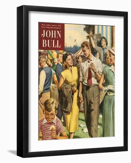 Front Cover of 'John Bull', August 1952-null-Framed Giclee Print