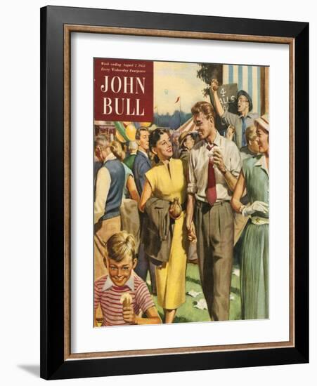 Front Cover of 'John Bull', August 1952-null-Framed Giclee Print