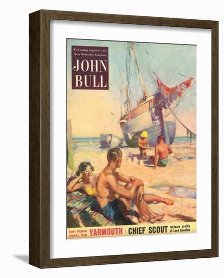 Front Cover of 'John Bull', August 1953-null-Framed Giclee Print