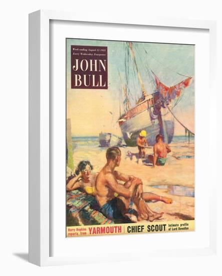 Front Cover of 'John Bull', August 1953-null-Framed Giclee Print