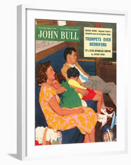 Front Cover of 'John Bull', August 1955-null-Framed Giclee Print