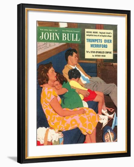 Front Cover of 'John Bull', August 1955-null-Framed Giclee Print