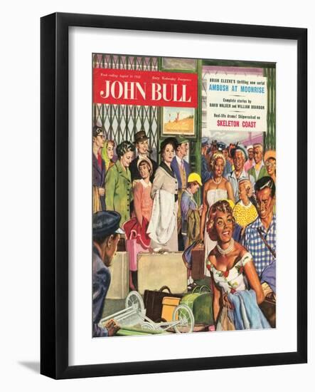 Front Cover of 'John Bull', August 1958-null-Framed Giclee Print
