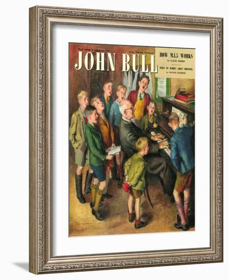 Front Cover of 'John Bull', December 1948-null-Framed Giclee Print