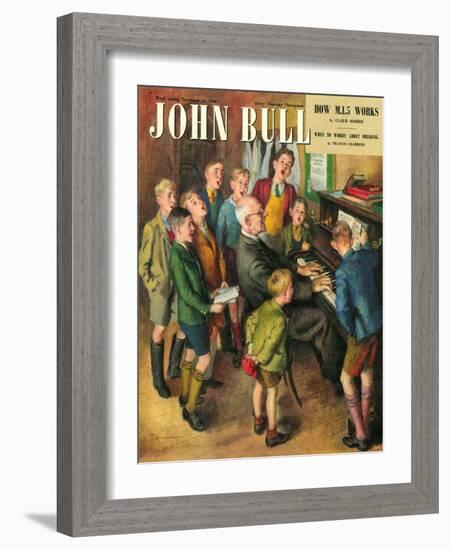 Front Cover of 'John Bull', December 1948-null-Framed Giclee Print