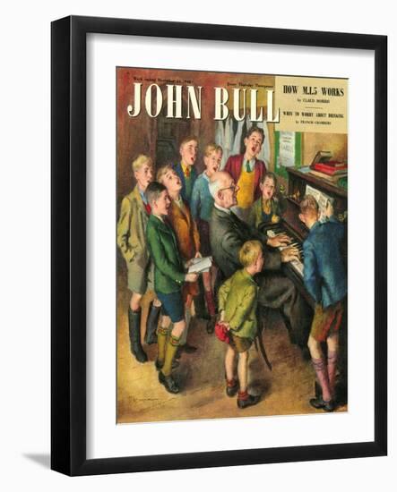 Front Cover of 'John Bull', December 1948-null-Framed Giclee Print