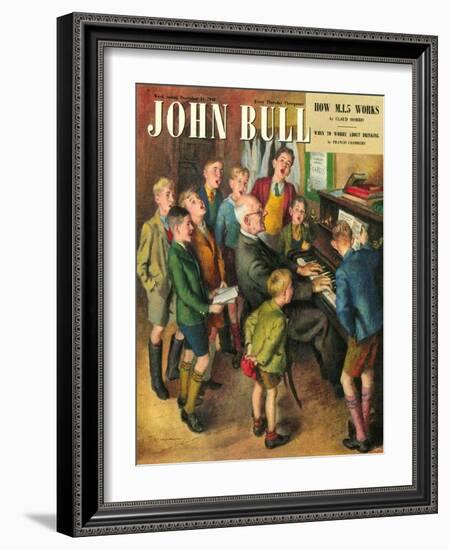 Front Cover of 'John Bull', December 1948-null-Framed Giclee Print