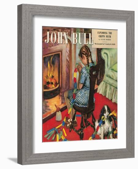 Front Cover of 'John Bull', December 1948-null-Framed Giclee Print