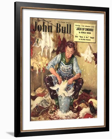 Front Cover of 'John Bull', December 1949-null-Framed Giclee Print