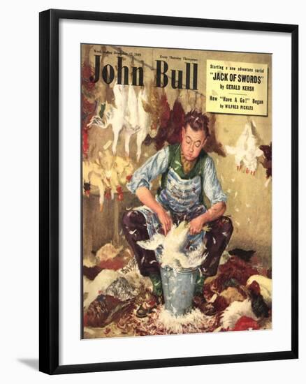 Front Cover of 'John Bull', December 1949-null-Framed Giclee Print