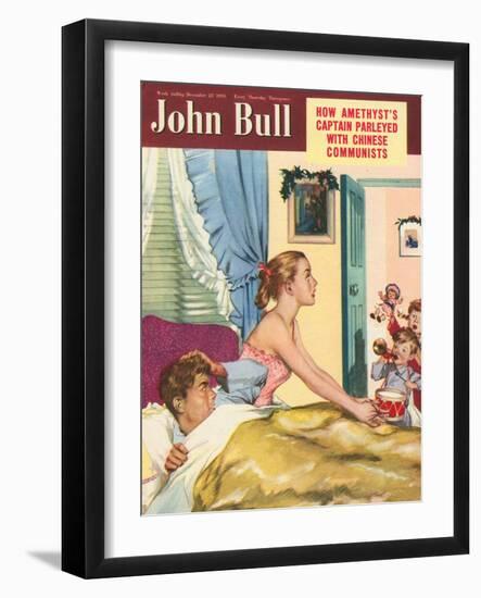 Front Cover of 'John Bull', December 1950-null-Framed Giclee Print