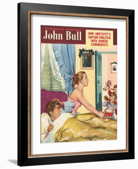 Front Cover of 'John Bull', December 1950-null-Framed Giclee Print