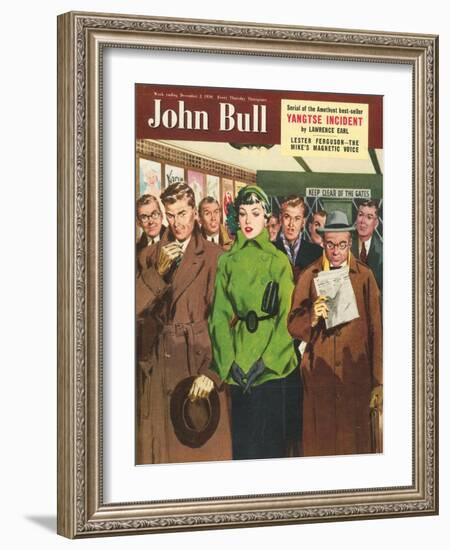 Front Cover of 'John Bull', December 1950-null-Framed Giclee Print