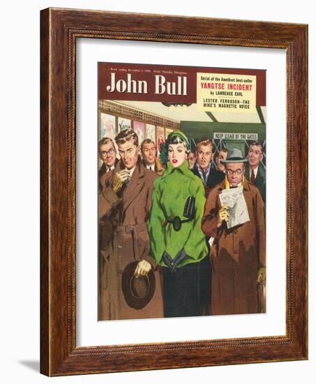 Front Cover of 'John Bull', December 1950-null-Framed Giclee Print