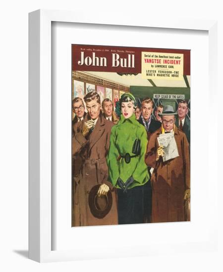 Front Cover of 'John Bull', December 1950-null-Framed Giclee Print