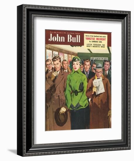 Front Cover of 'John Bull', December 1950-null-Framed Giclee Print