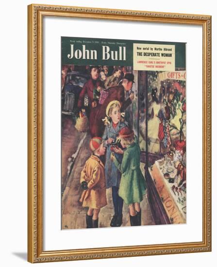 Front Cover of 'John Bull', December 1950-null-Framed Giclee Print