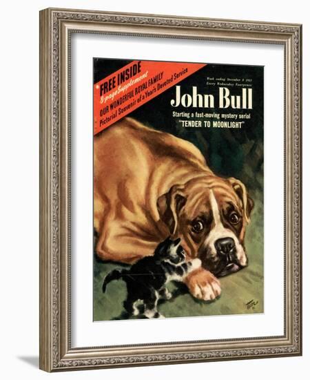 Front Cover of 'John Bull', December 1951-null-Framed Giclee Print