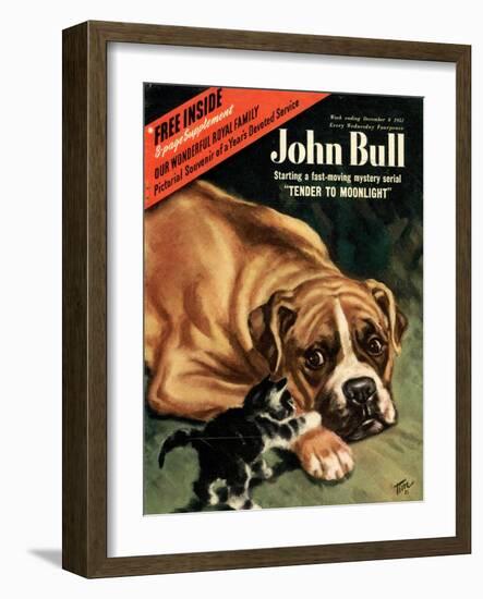 Front Cover of 'John Bull', December 1951-null-Framed Giclee Print