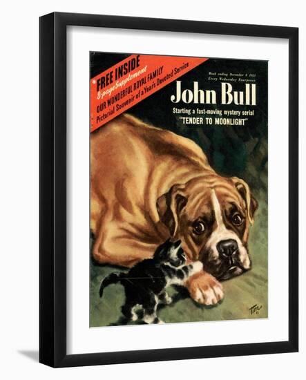 Front Cover of 'John Bull', December 1951-null-Framed Giclee Print